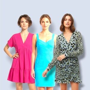 3-Pack of  Women’s Dresses, XS Spring break Essentials, Super Value